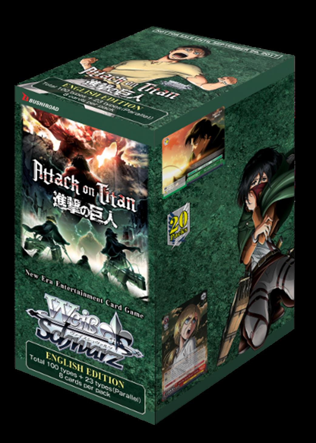 Bushiroad  WSBPAoTV2 Weiss Schwarz: Attack on Titan Booster Vol. 2 Reprint