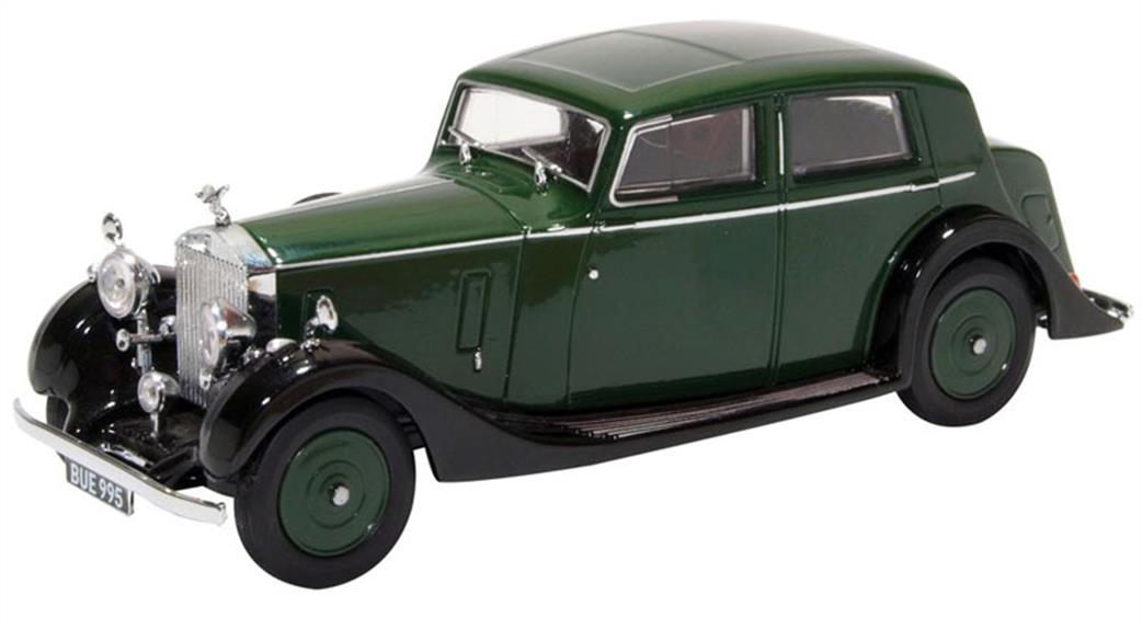 Oxford Diecast 1/43 43R25002 Rolls Royce 25/30 - Thrupp & Marberly Two Tone Car Model