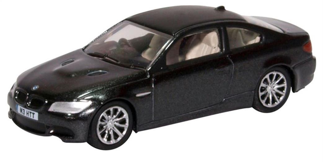 Oxford Diecast 1/76 76M3002 BMW M3 Coupe E92 Jerez Black