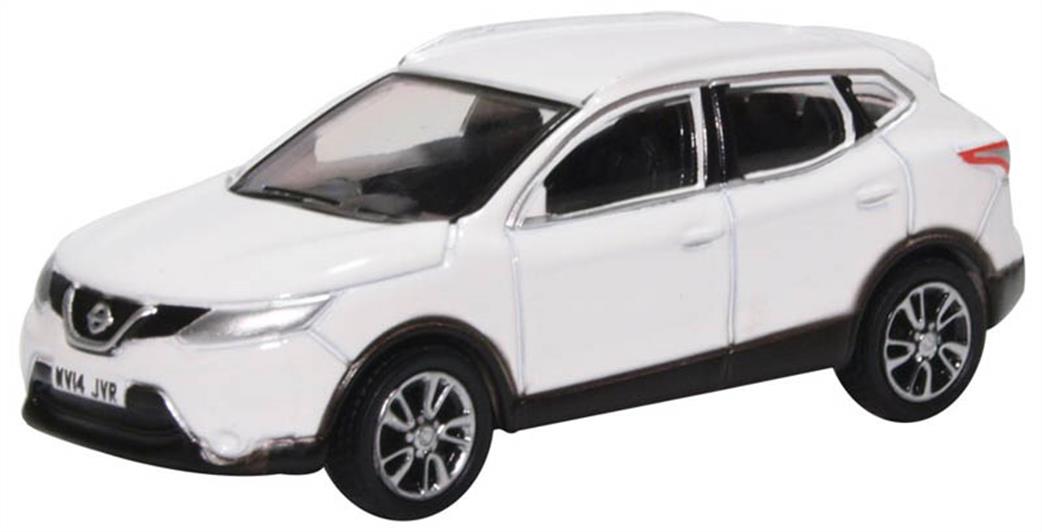 Oxford Diecast 1/76 76NQ2001 Nissan Qashqai J11 Storm White