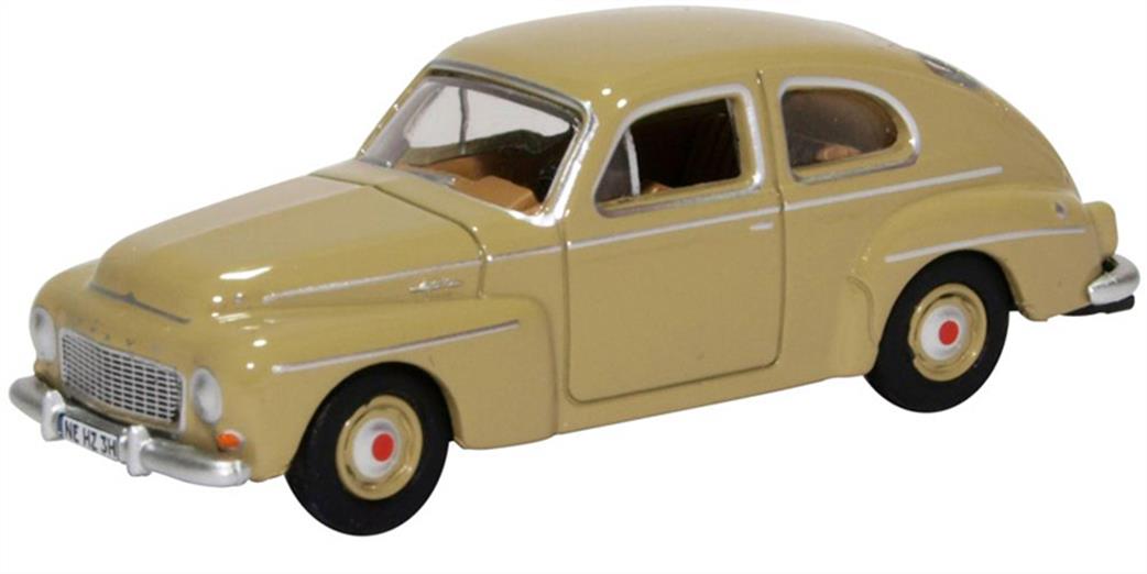 Oxford Diecast 1/76 76VL002 Volvo 544 Yellow