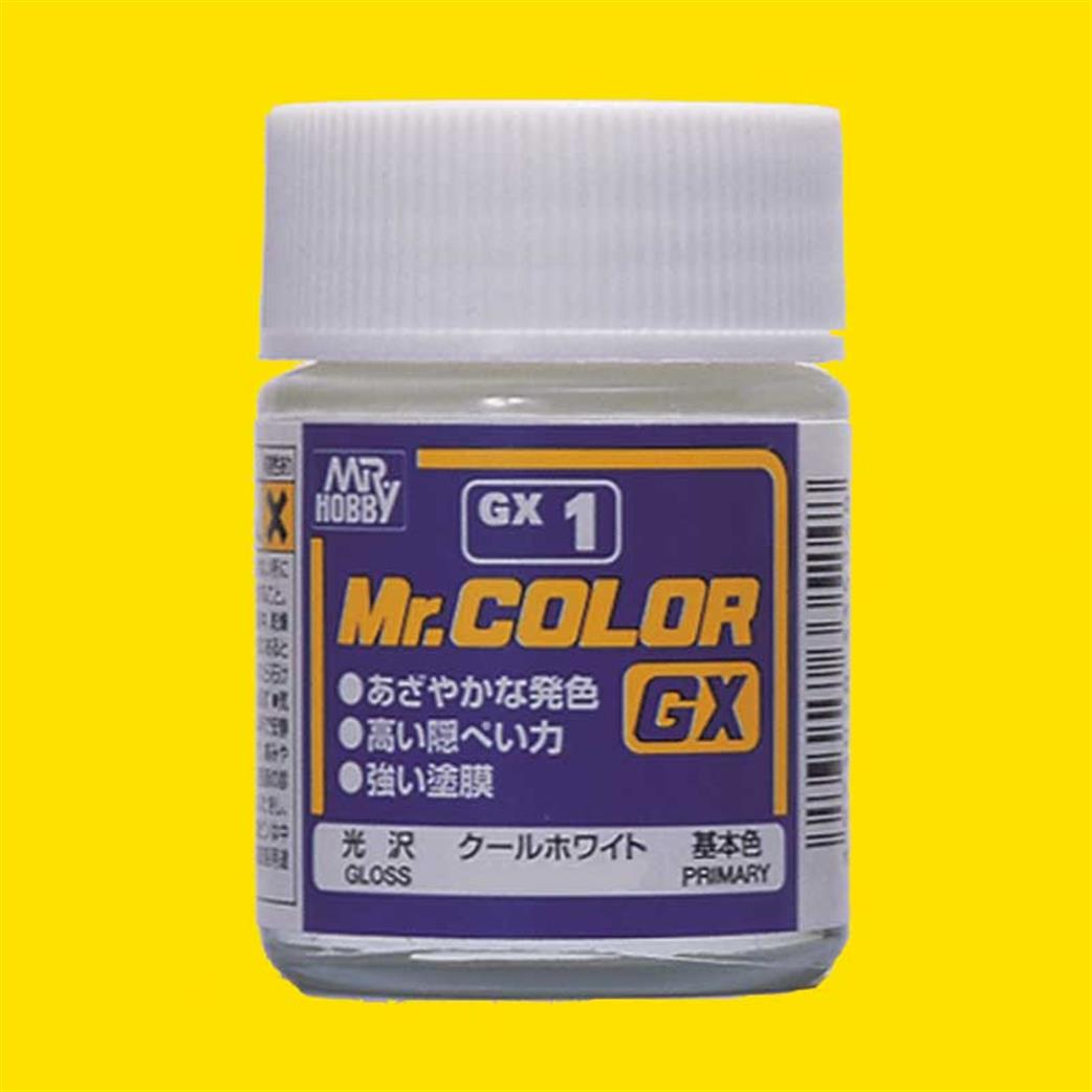 Gunze Sangyo  GX-4 Gloss Chiara Yellow Mr Colour Paint 18ml