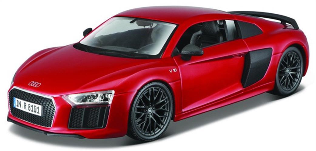 Maisto 1/24 M39510 Audi R8 V10 Diecast Car Kit