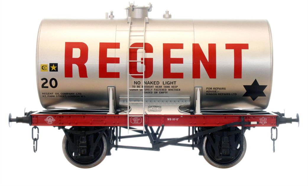 Dapol O Gauge 7F-062-005 Regent 20 Type A Class Anchor Mounted Oil Tank Wagon 20