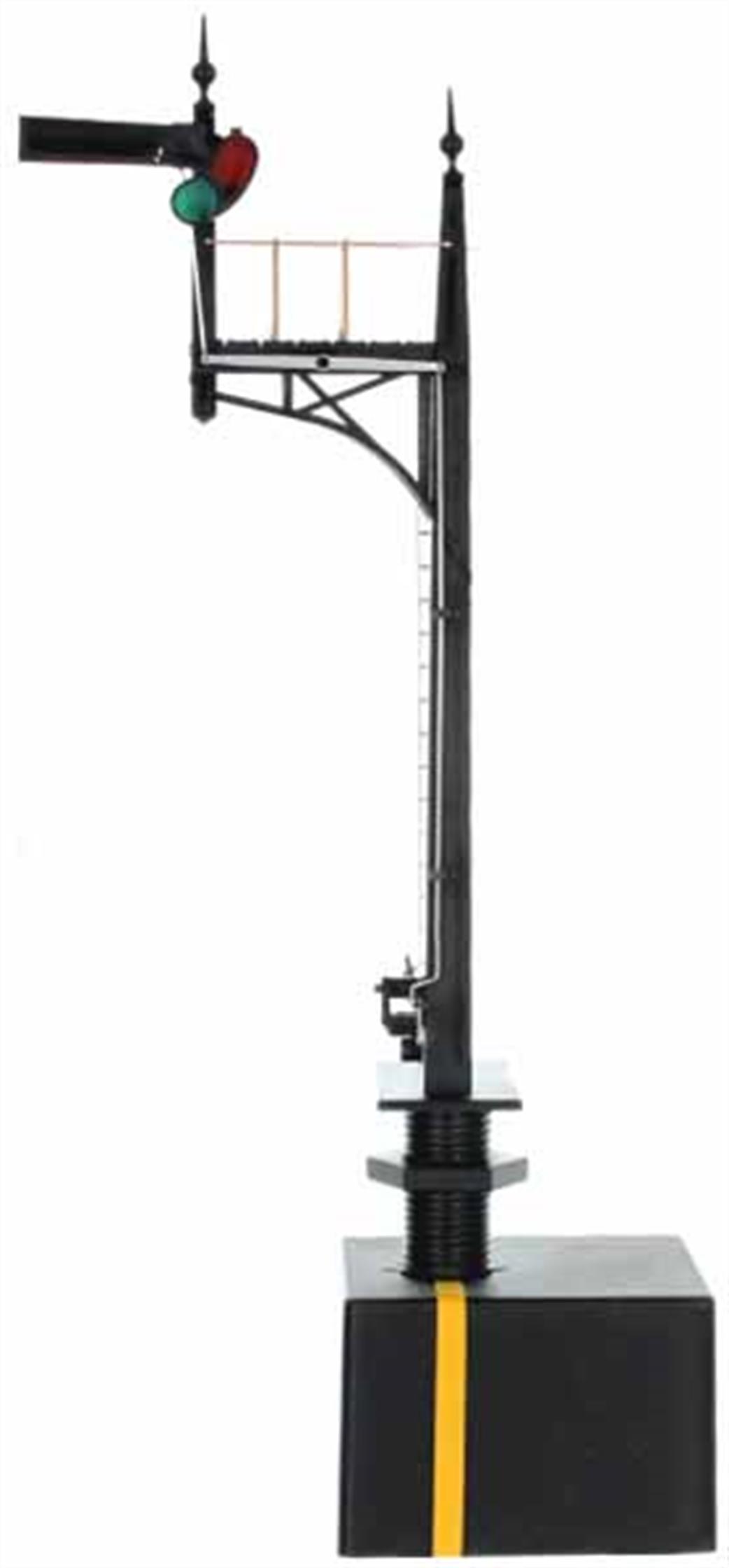 Dapol O Gauge 7L-001-008 GWR Working Bracket Signal Left Hand