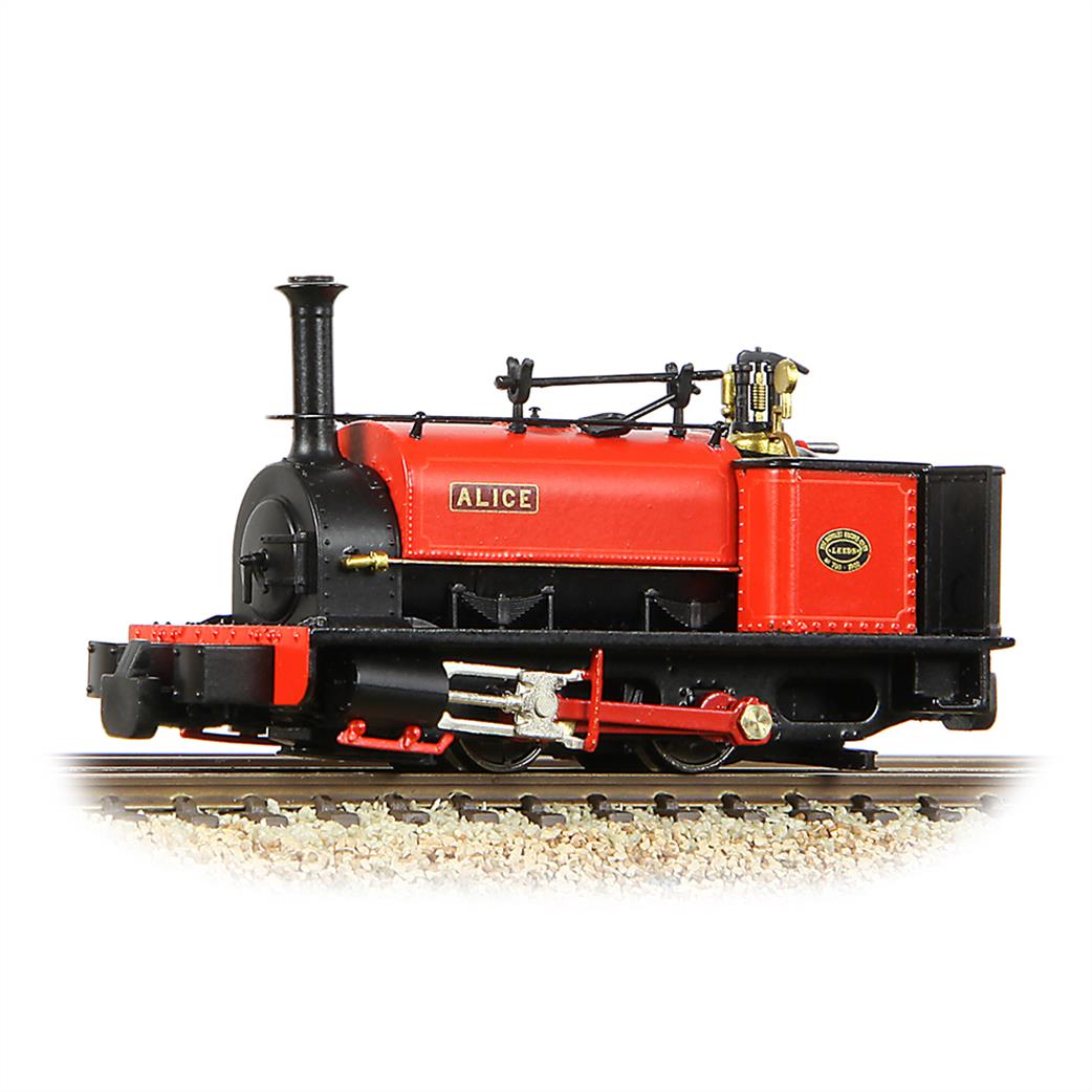 Bachmann OO9 391-050 Hunslet 0-4-0ST Alice Dinorwic Quarry Hunslet Red