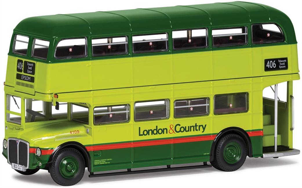 Corgi 1/76 OM46313A Routemaster, London & Country, Route 406, Epsom