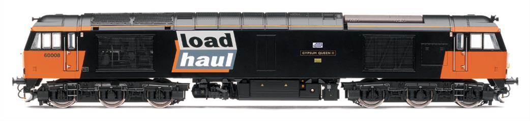 Hornby OO R30354TXS Loadhaul Class 60 Co-Co 60008 Gypsum Queen II Sound Fitter Era 9 Loco Model