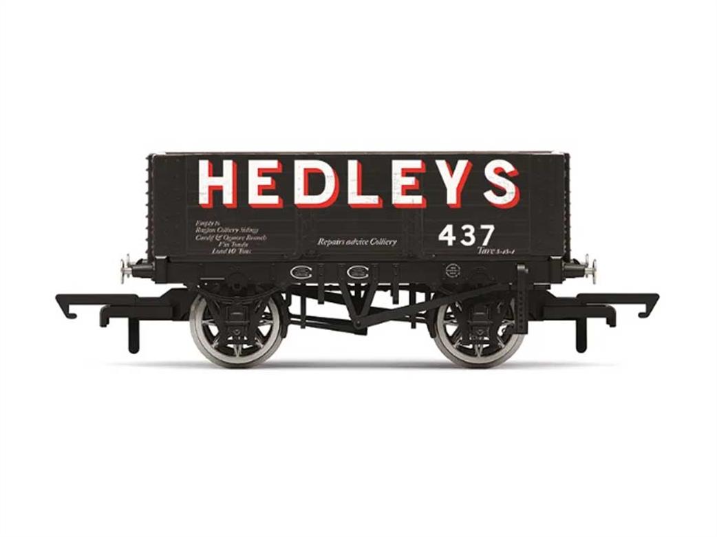 Hornby OO R60192 Hedleys 6 Plank Open Wagon No 437