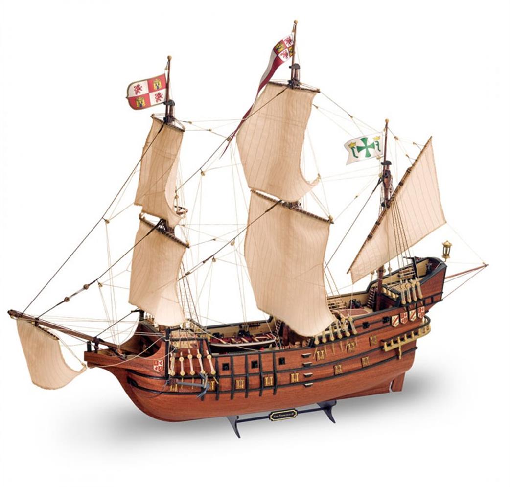 Artesania Latina 1/90 22452 San Francisco II with Metal Figures Wooden Ship Kit