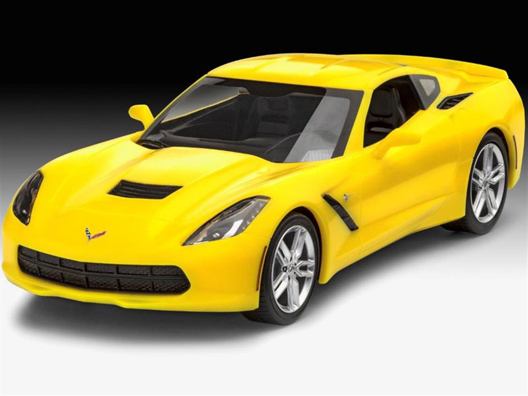 Revell 1/25 07449 2014 Corvette Stingray Easy Click Model Car Kit