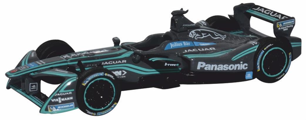 Oxford Diecast 1/76 76JFE002 Jaguar Formula E New Livery