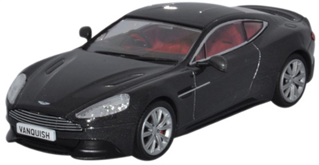 Oxford Diecast 1/43 43AMV003 Aston Martin Vanquish Coupe Quantum Silver