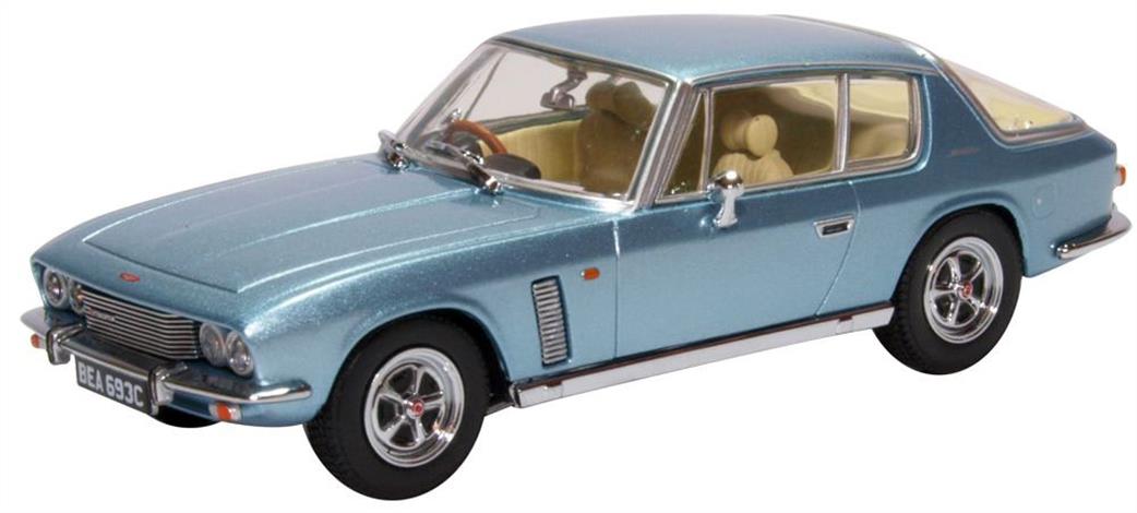 Oxford Diecast 1/43 43JI009 Jensen Interceptor MkI Cyrstal Blue