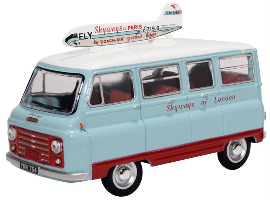 Oxford Diecast 1/43 43JM024 Morris J2 Van Skyways