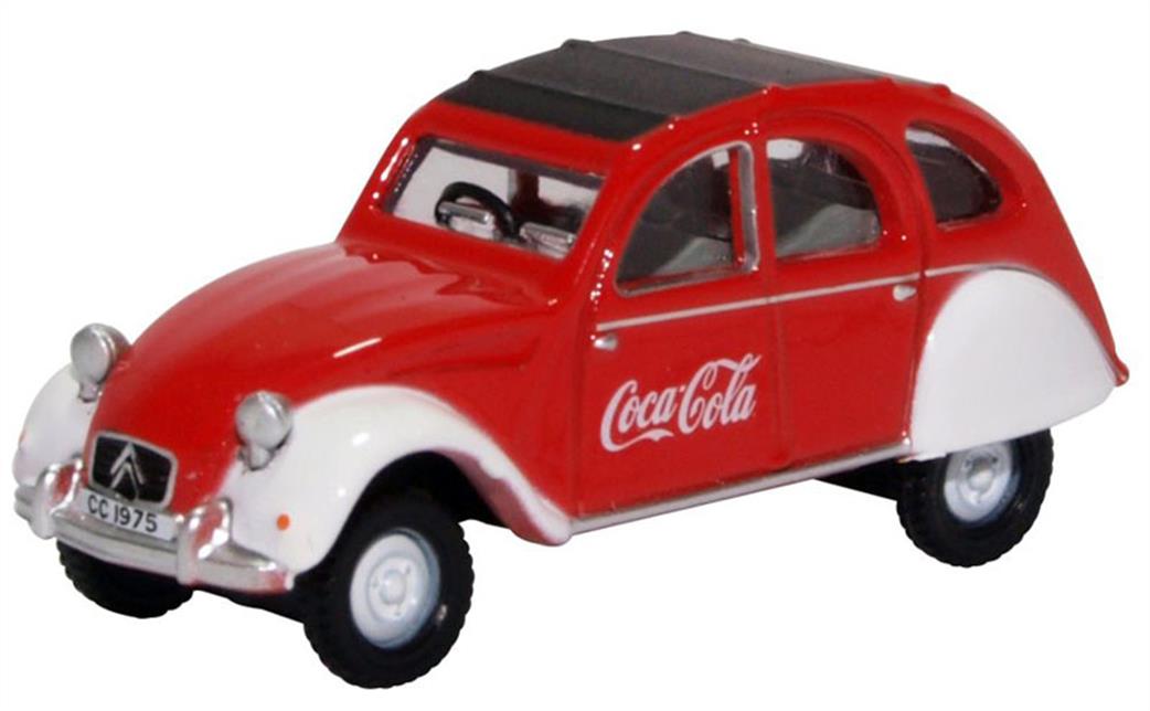 Oxford Diecast 1/76 76CT007CC Citroen 2CV Coca Cola