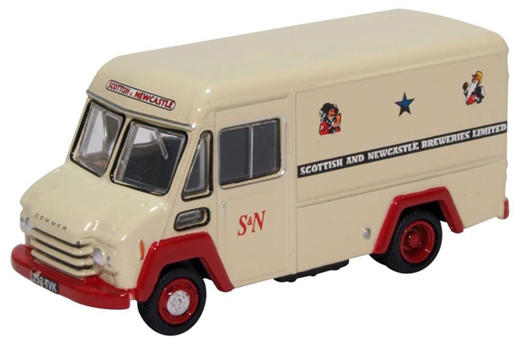 Oxford Diecast 1/76 76CWT004 Commer Walk Thru Scottish & Newcastle