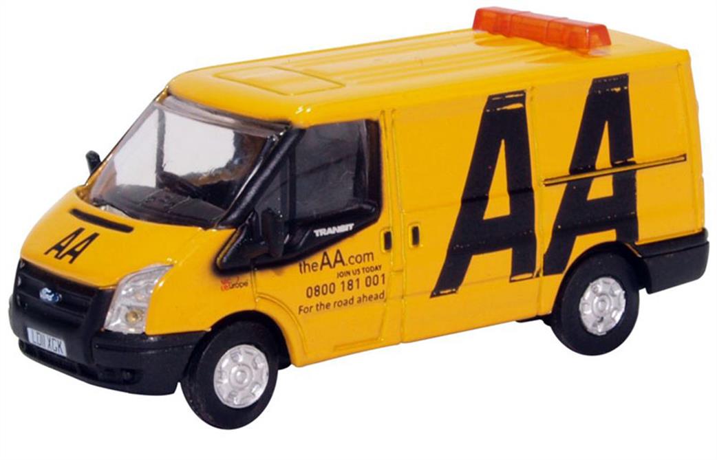 Oxford Diecast 1/76 76FT033 Ford Transit MK5 AA Diecast Model