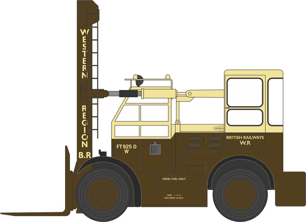 Oxford Diecast 1/148 NSDF001 Shelvoke & Drewry Freightlifter British Rail (Western)