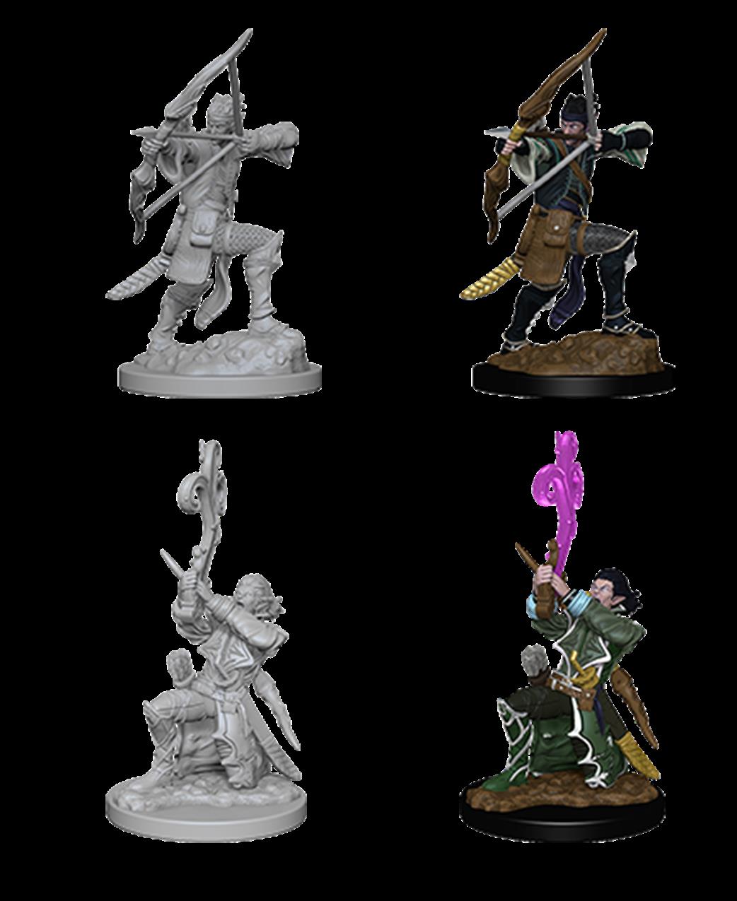 Wizkids  72633 Elf Male Bard: D&D Nolzur's Marvelous Unpainted Miniatures