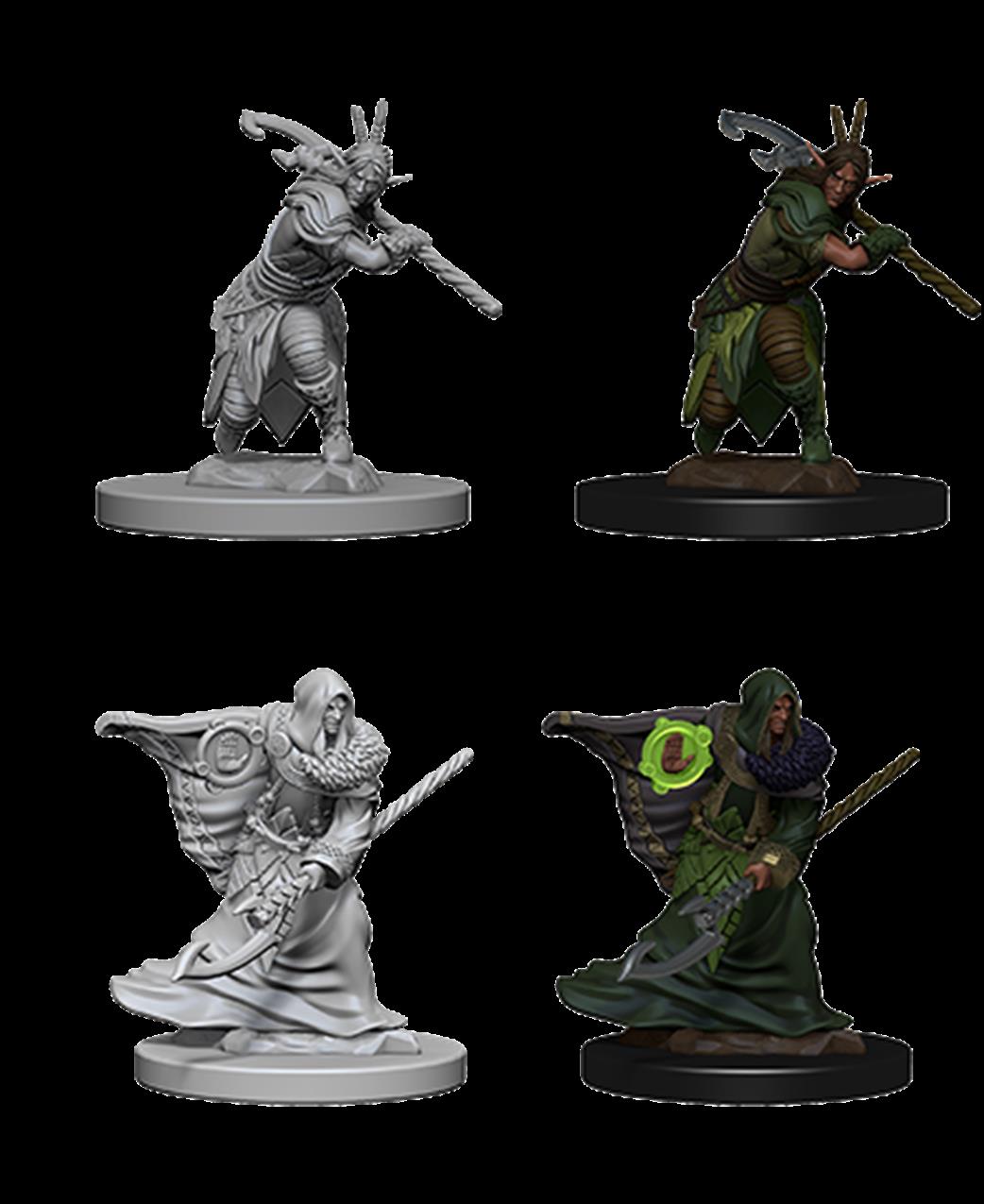 Wizkids  72641 Elf Male Druid: D&D Nolzur's Marvelous Unpainted Miniatures