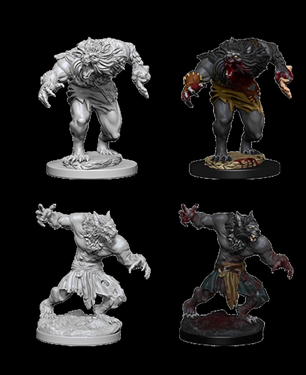 Wizkids  73194 Werewolves: D&D Nolzur's Marvelous Unpainted Miniatures