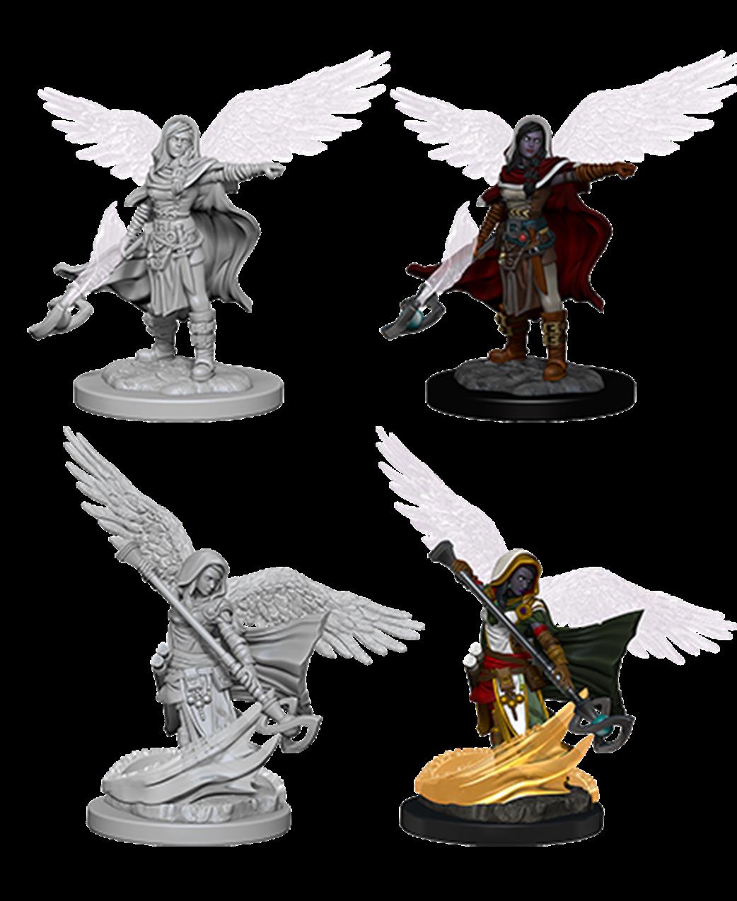 Wizkids  73197 Aasimar Female Wizard: D&D Nolzur's Marvelous Unpainted Miniatures