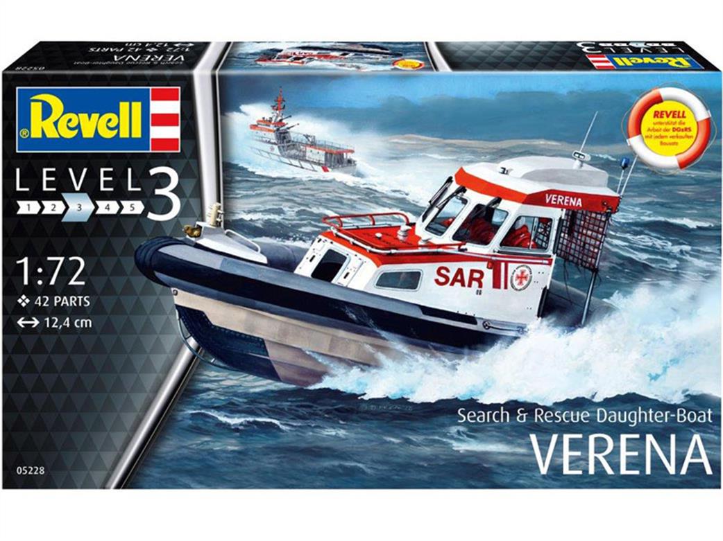 Revell 1/72 05228 Search & Rescue Daughter Boat Verena