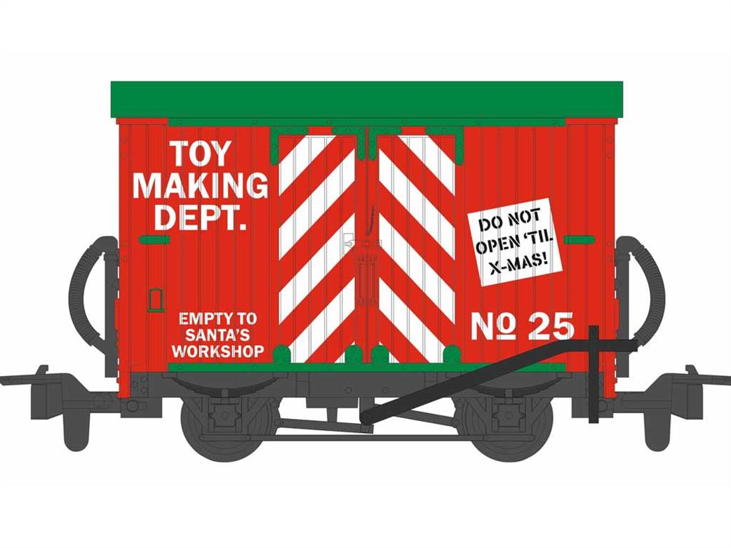 Peco OO9 GR-910 Santas Workshop Christmas Wagon 2023