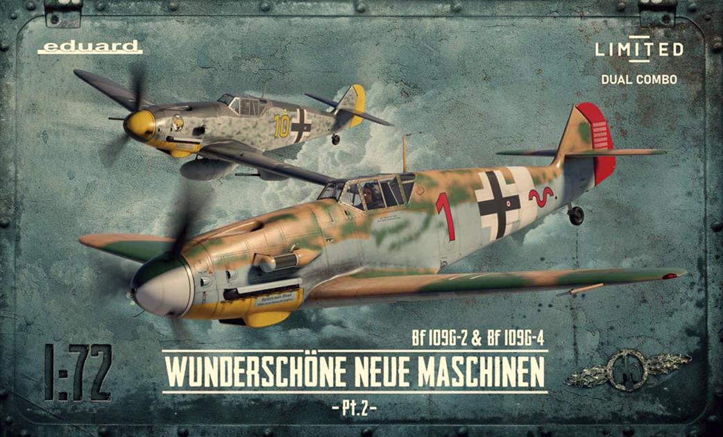 Eduard 1/72 2143 Wunderschone Neue Mascvhinen Limited Edition Dual Combe Kit Pack Kit