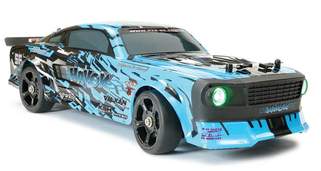 FTX 1/14 FTX5598BL Havok Drift Roadster 1/14th 4wd RTR Blue