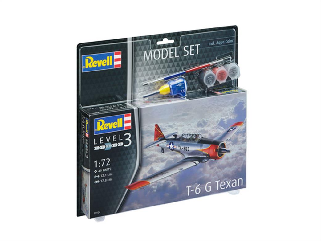 Revell 1/72 63924 T-6 G Texan Model Set