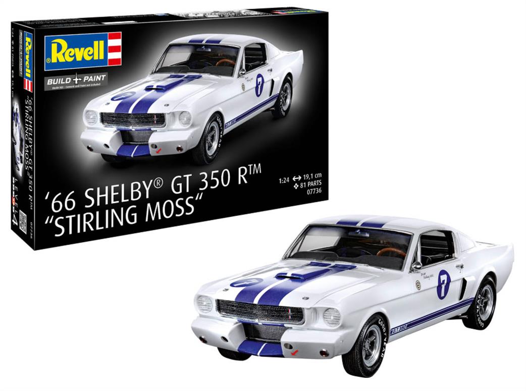 Revell 1/24 67716 1966 Shelby GT350 Rtm Model Set