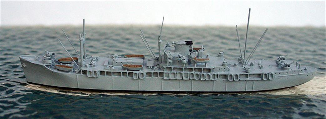 CM Models 1/1250 CM-P1100 USS Pelias AS14 submarine tender 1944