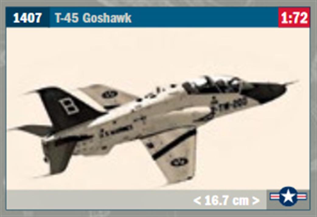 Italeri 1/72 1407 T-45 Goshawk Aircraft Kit