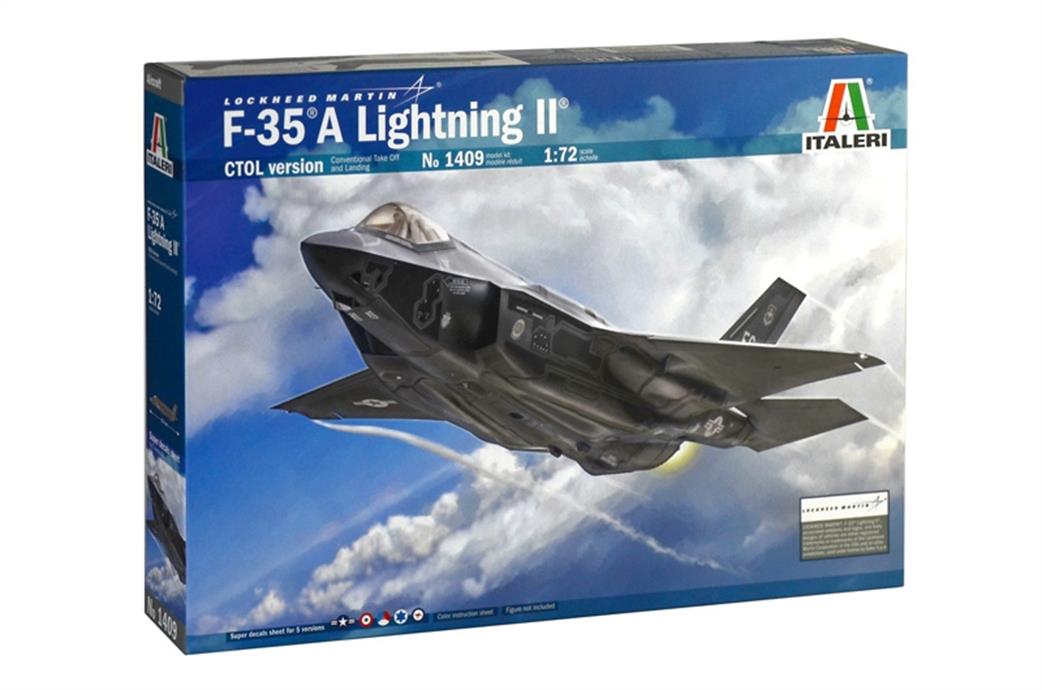 Italeri 1/72 1409 Lockheed Martin F-35A Aircraft Kit