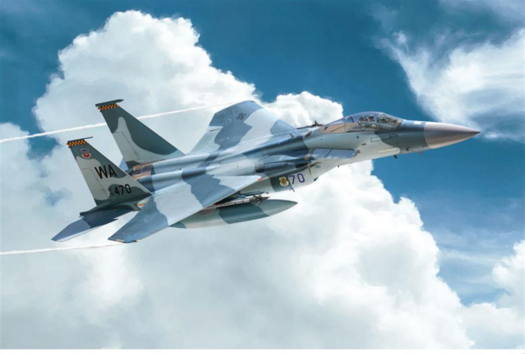 Italeri 1/72 1415 F-15C Eagle Jet Fighter Kit