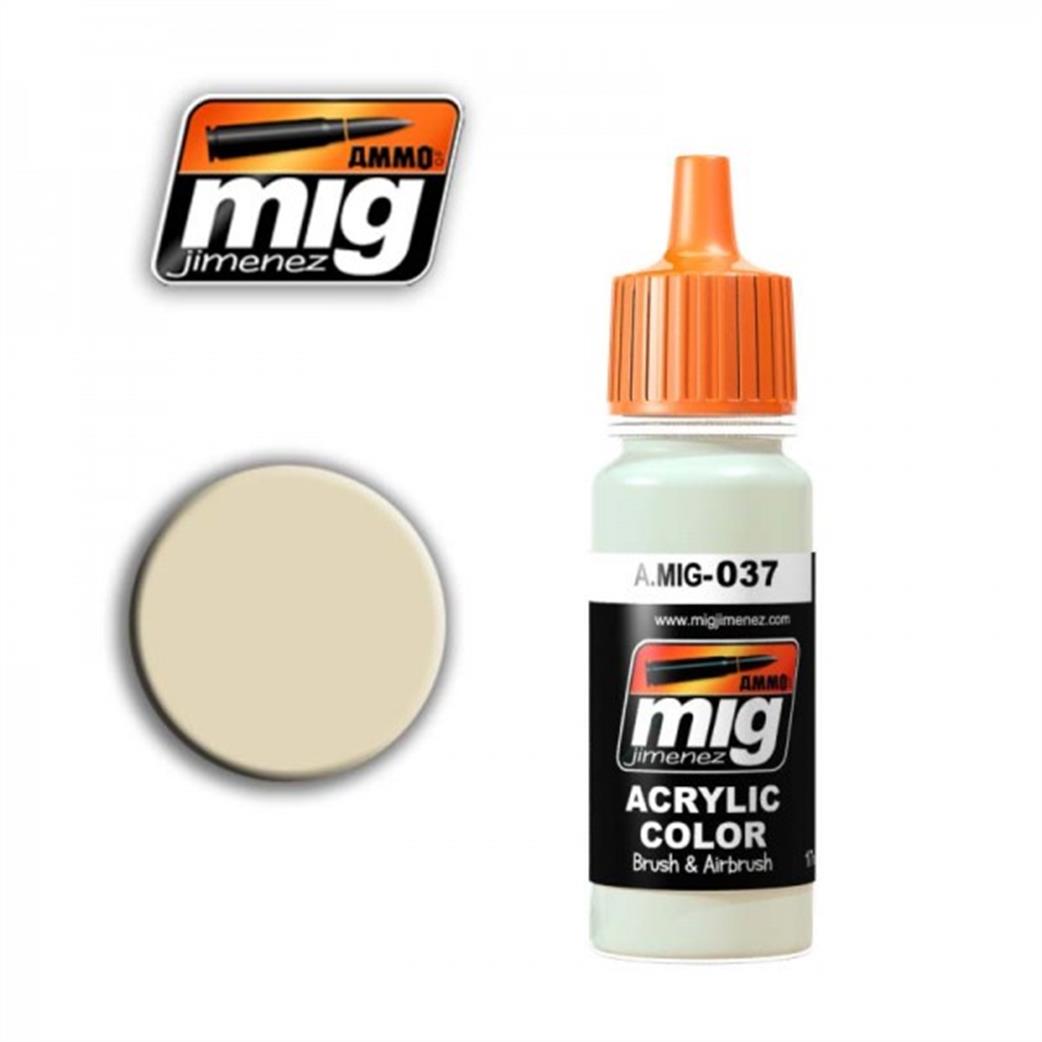 Ammo of Mig Jimenez  A.MIG-037 037 New Wood Colour Acrylic Paint