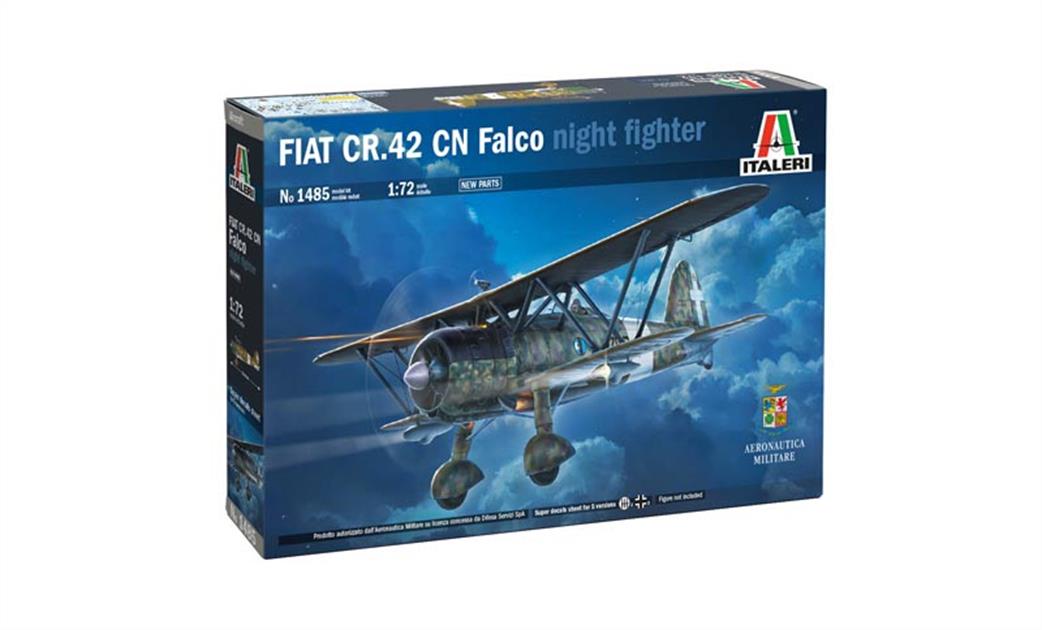 Italeri 1/72 1485 FIAT CR.42 CN Falco Night Fighter