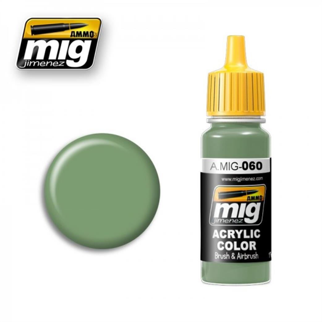 Ammo of Mig Jimenez  A.MIG-060 060 Pale Acrylic Paint