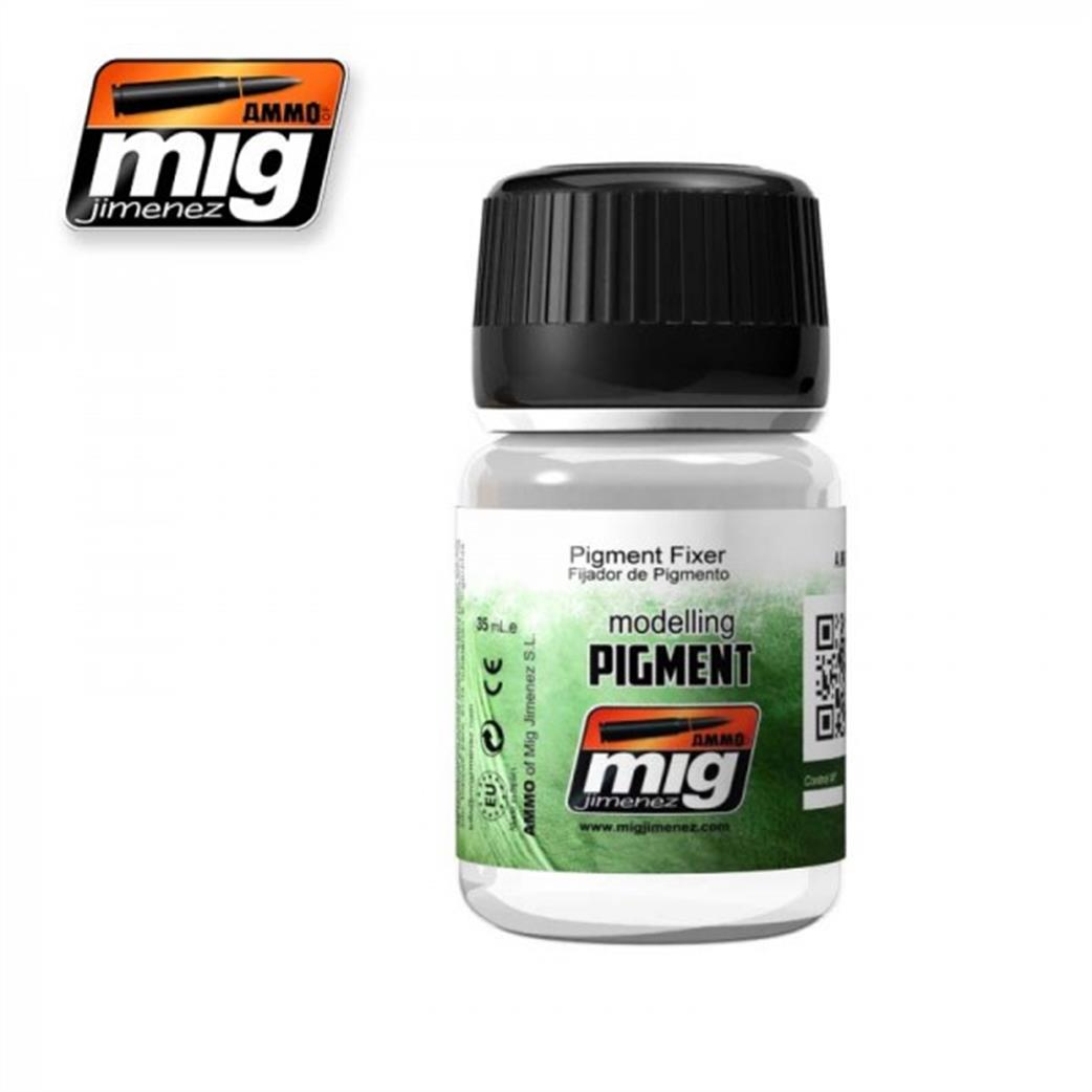 Ammo of Mig Jimenez  A.MIG-3000 Enamel Pigment Fixer 35ml Jar