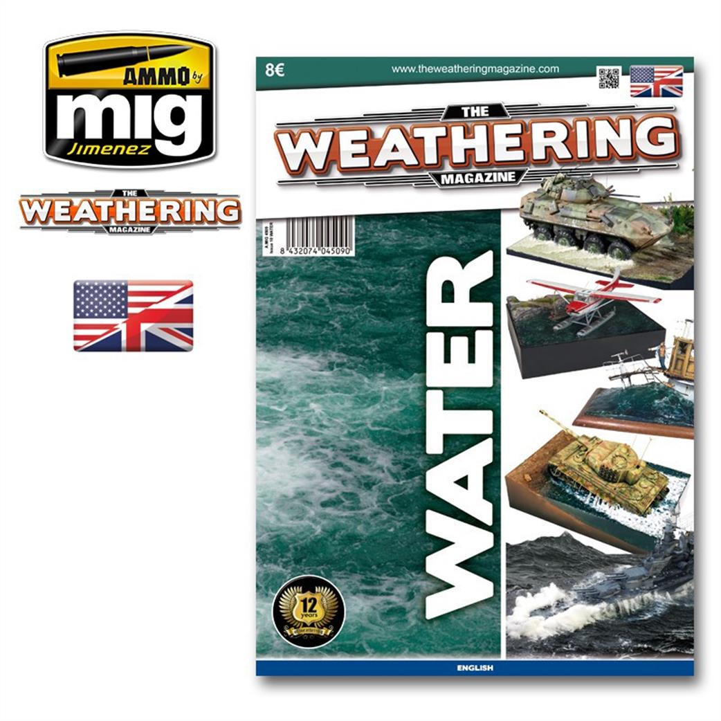 Ammo of Mig Jimenez  A-MIG-4509 Weathering Guide 10 - Water