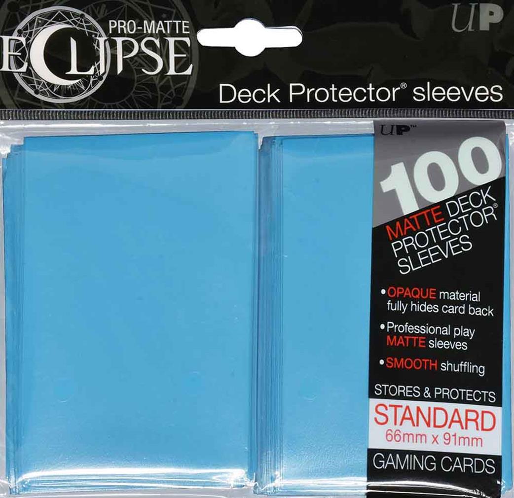 Ultra Pro  15615 100 Pro-Matte Eclipse Sky Blue Deck Protectors