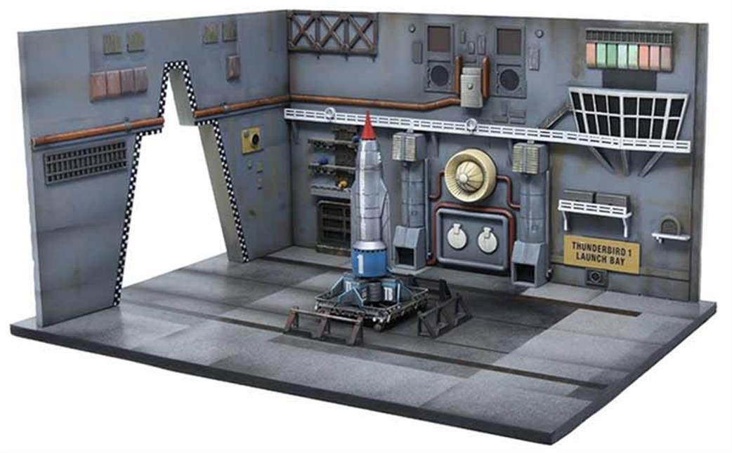 Adventures in Plastic AiP 1/350 AIP10009 Thunderbird 1 and Launch Bay Plastic Model Kit