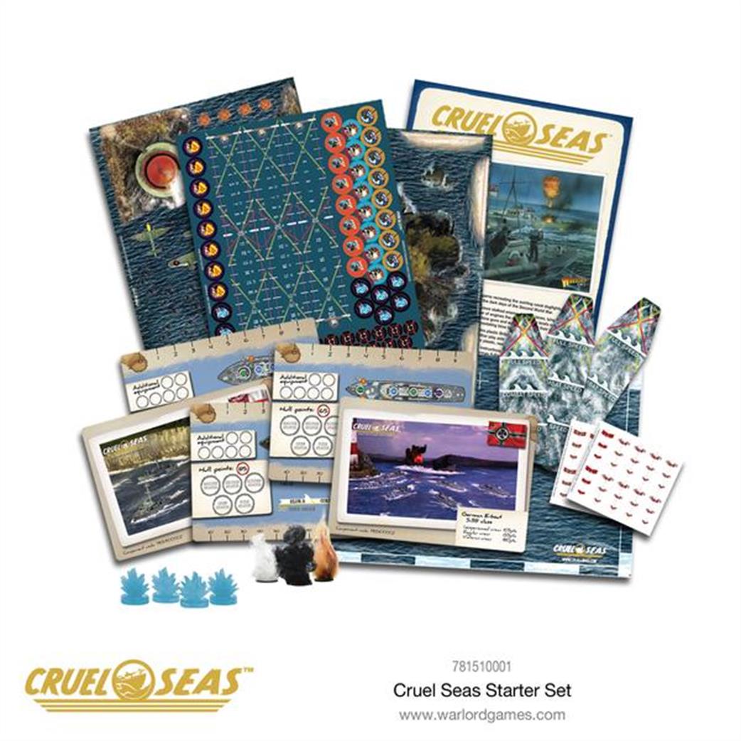 Warlord 1/300 781510001 Cruel Seas Strike Fast Strike Hard Starter Set