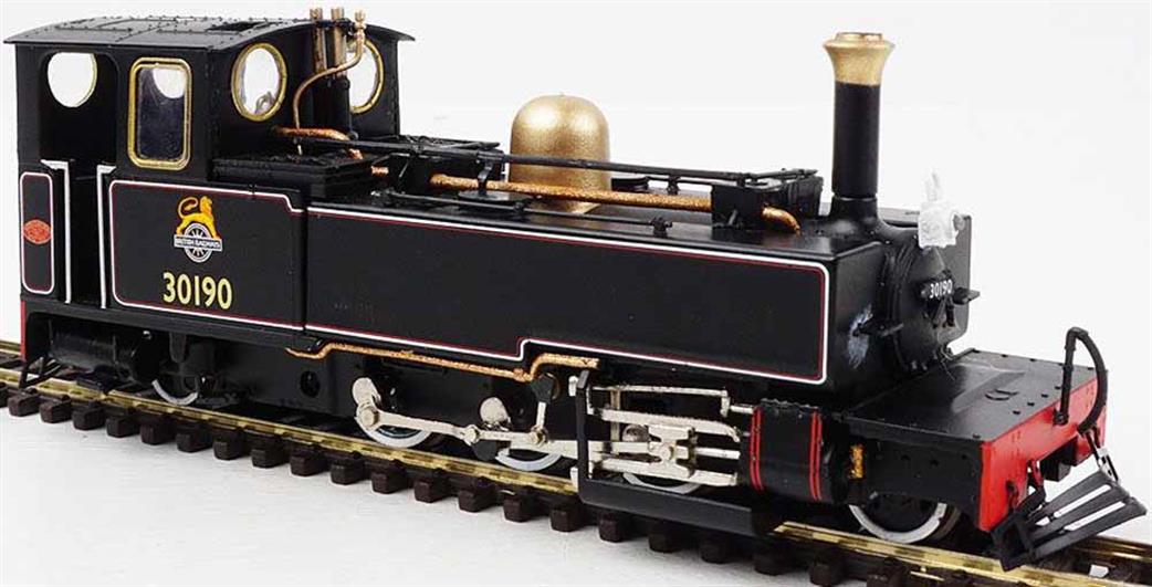 Heljan OO9 9962 30190 LYD Lynton & Barstaple type 2-6-2T BR Lined Black Livery Early Emblem