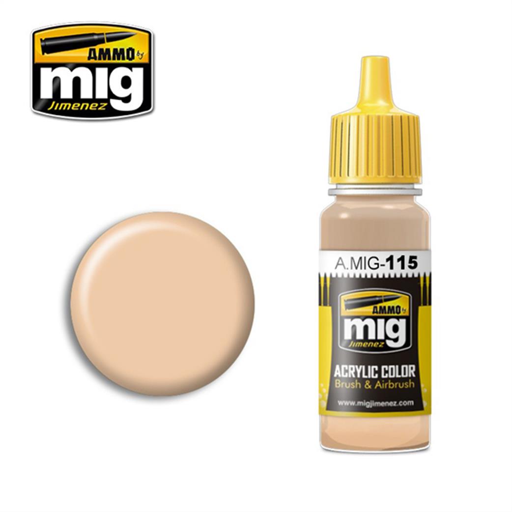 Ammo of Mig Jimenez  AMMO.F-548 115 Light Skin Tone 17ml Acrylic Paint