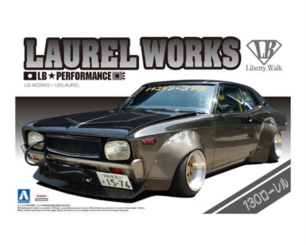 Aoshima 1/24 01148 LB Works Custom Laurel 130 Car Kit