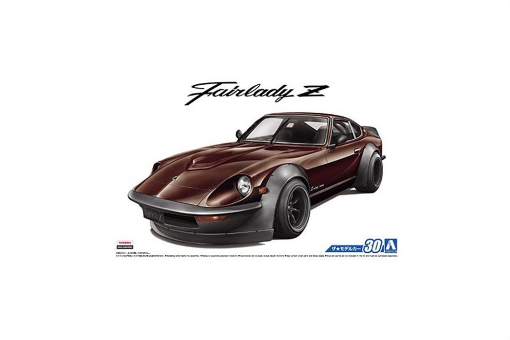 Aoshima 1/24 05844 Nissan S30 Fairlady Z Aerocuston 1975 Car Kit