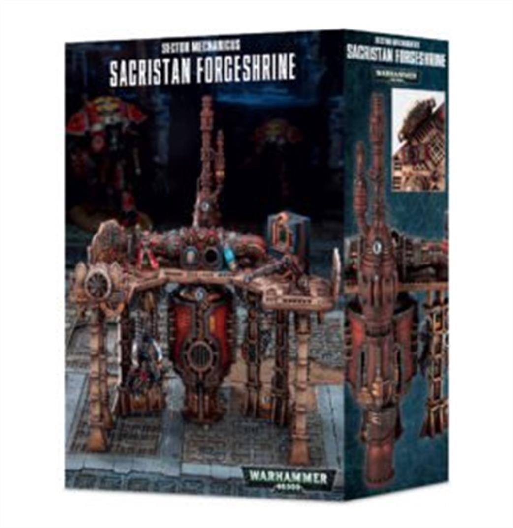 Games Workshop 28mm 64-74 Sector Mechanicus Sacristan Forgeshrine